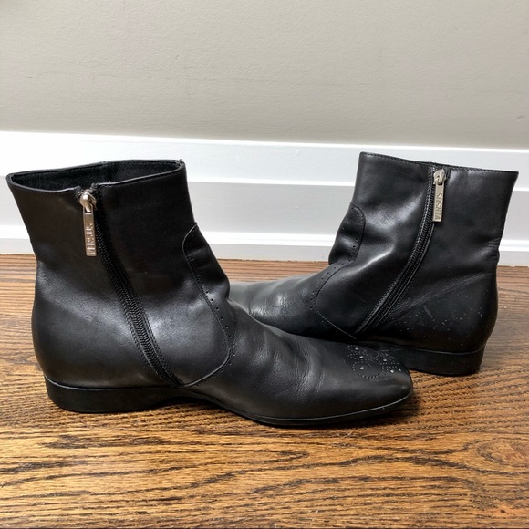 💠 Versus Versace Chelsea Boot With Side Zip - Picture 3 of 11